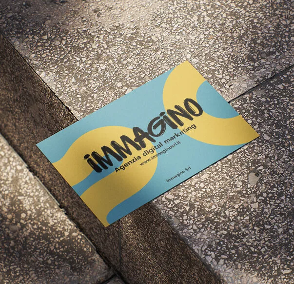 Bigliettino da vista Immagino Srl - marketing digitale