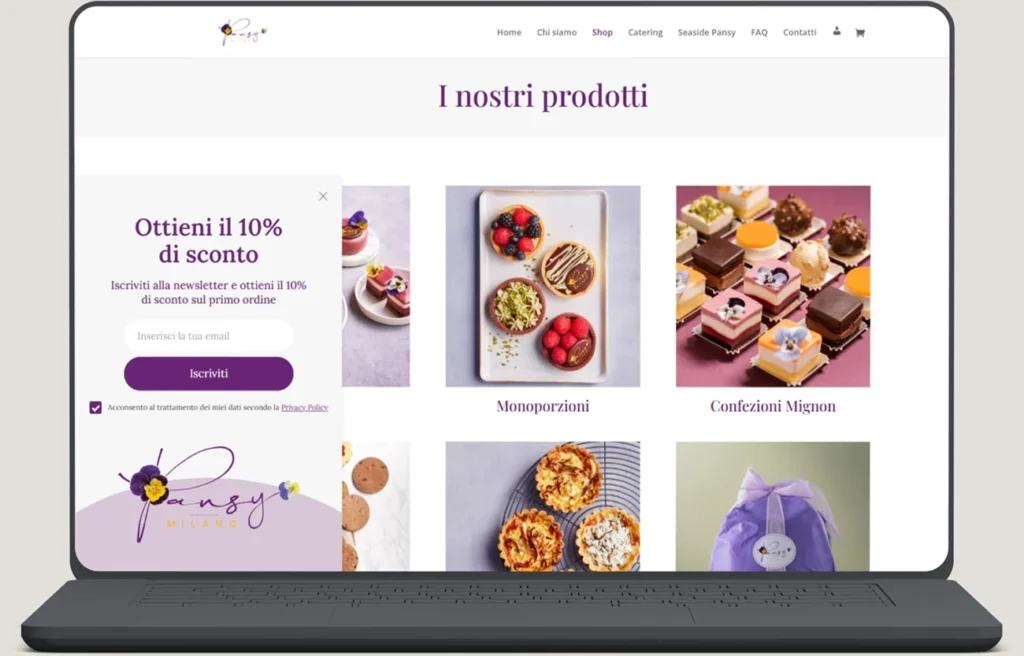 Esempio sito web e comunicazione per attività locali e professionisti